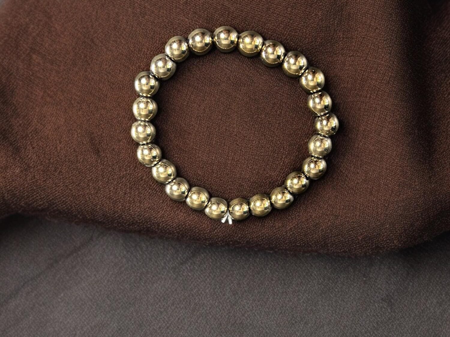 Golden Hematite Bracelet