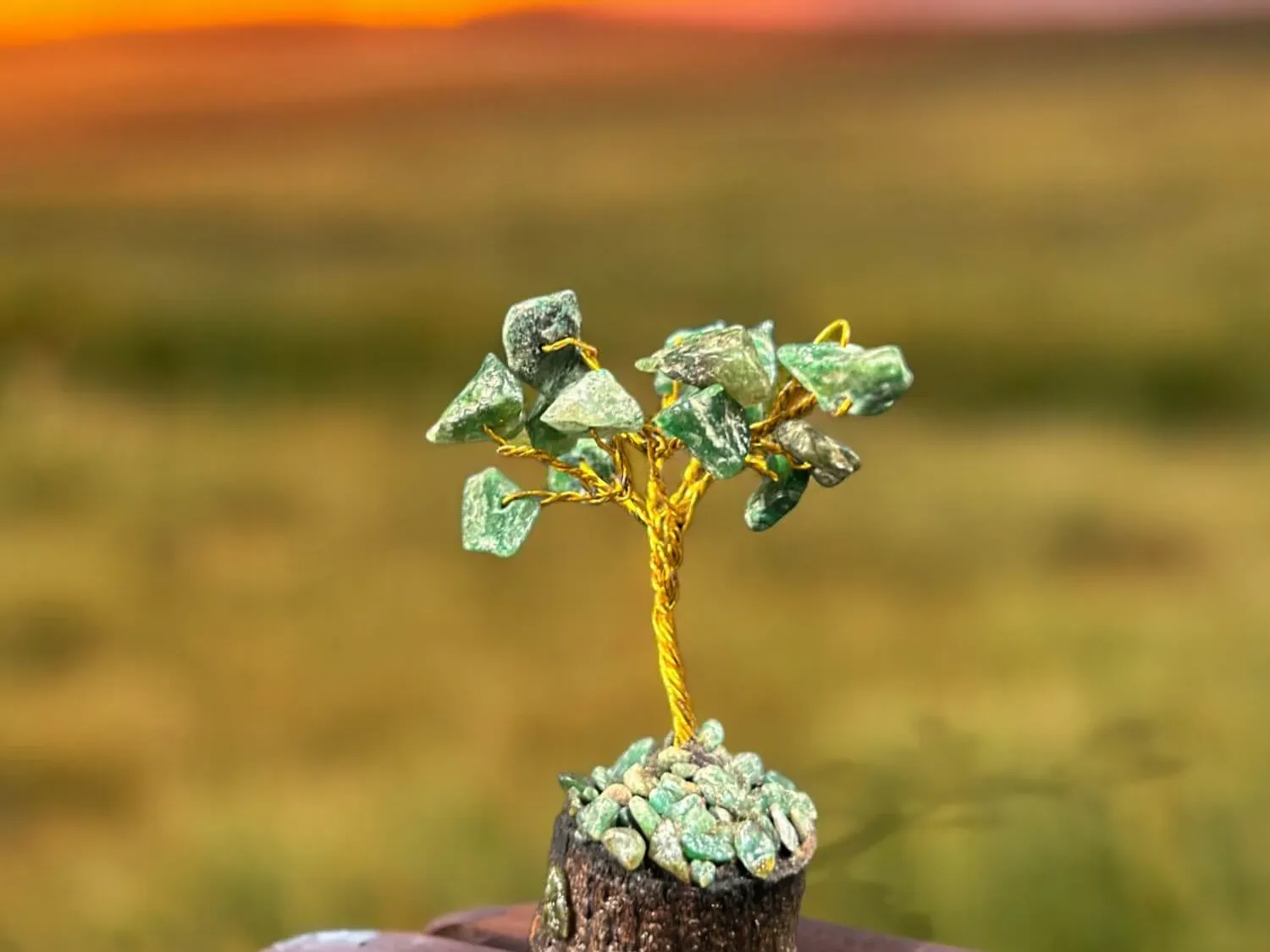 Green Aventurine Tree