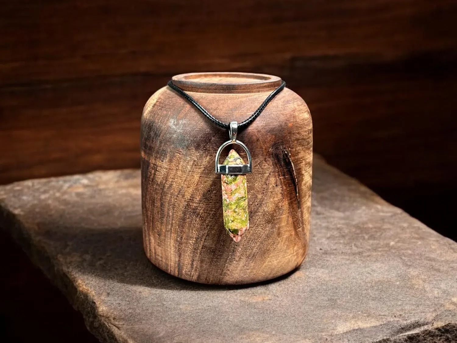 Unakite Pendant