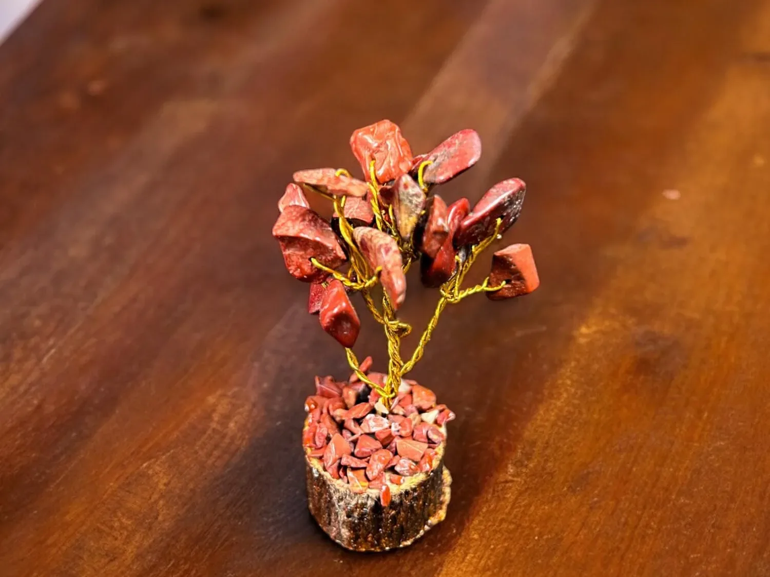 Red Jasper Tree - Strength and Stability